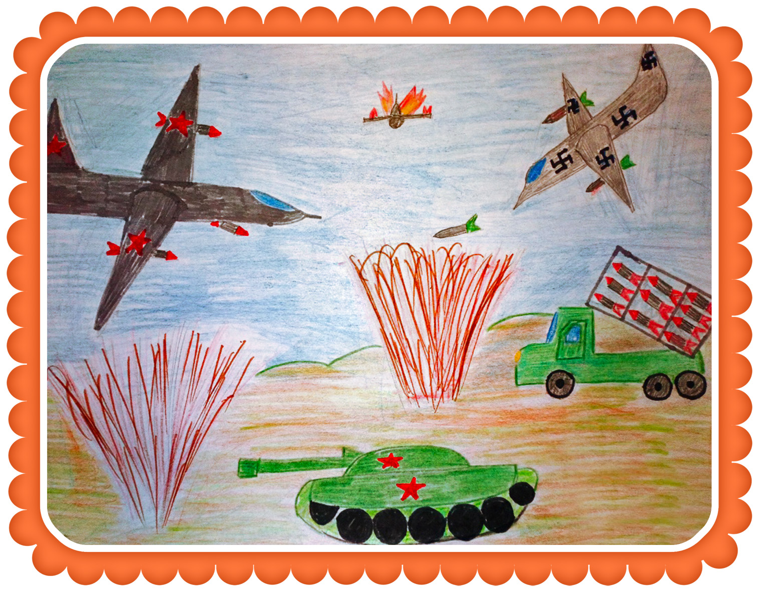 Стартует Всероссийский конкурс детского рисунка «Нарисуй защитника Отечества»